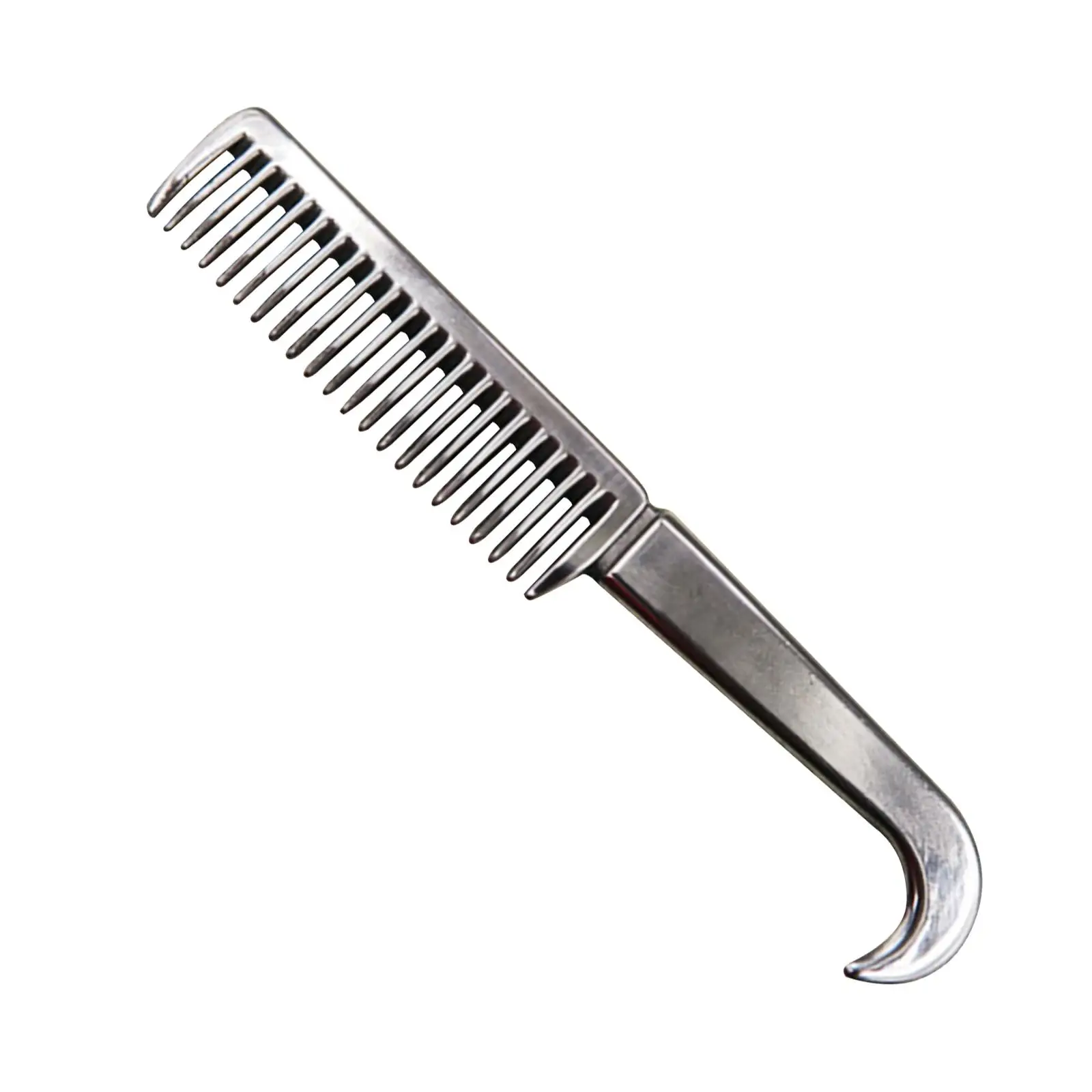 Horse Hair Comb Removing Tangles and Knots Long Hair Short Hair Stainless Steel Cattle Grooming Brush Equestrian Supplies