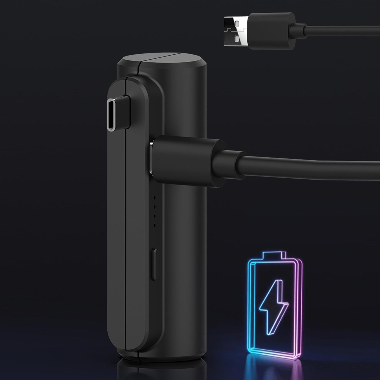Portable Battery Pack Usb-C Connector 3000mAh Capsule Charger for Quest 2 VR