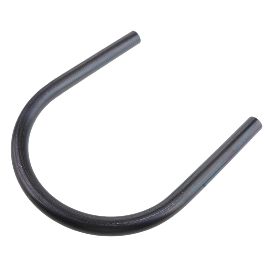 Motorbike Cafe Racer Tracker End Flat Style Rear Seat Frame Hoop Loop - 210mm