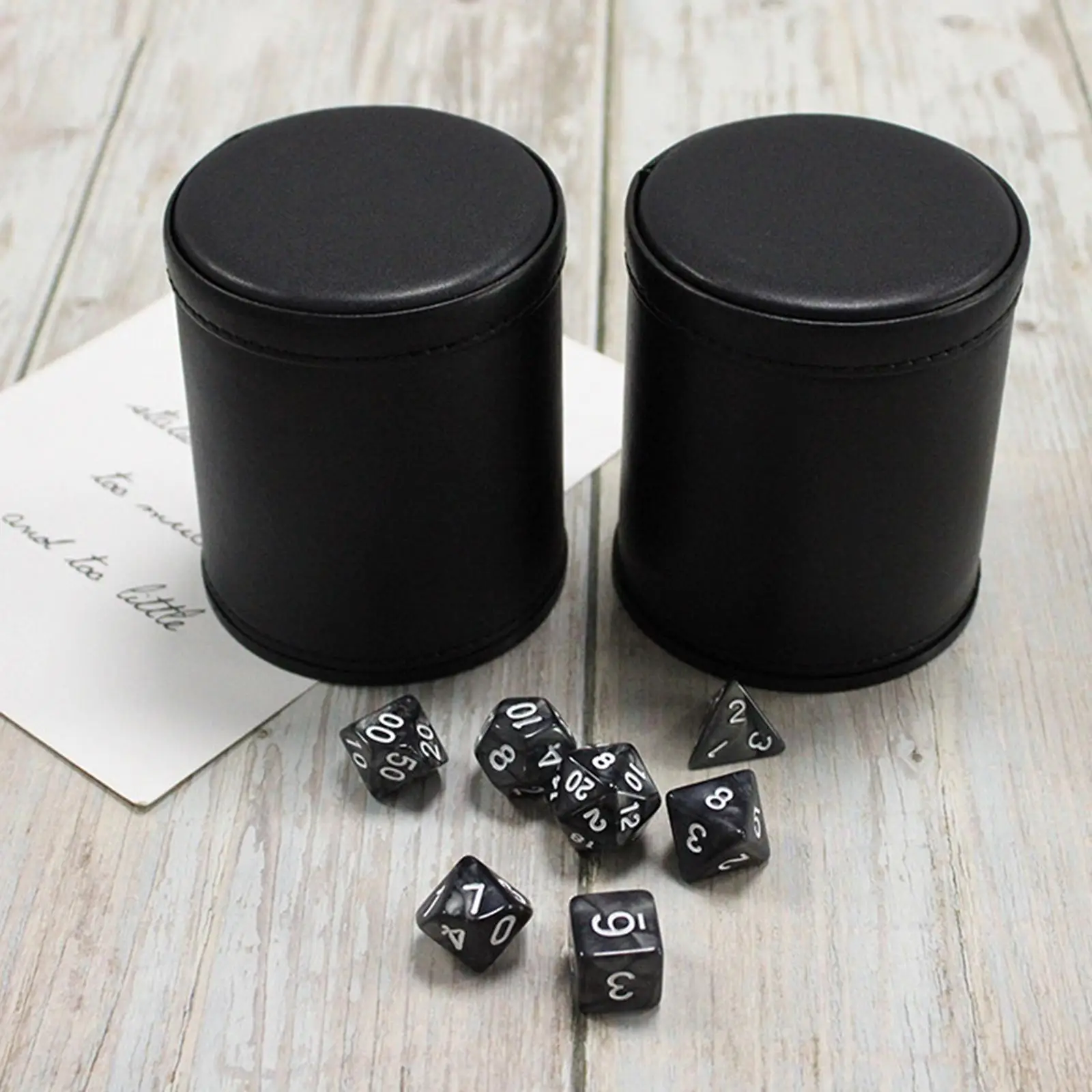 Manual Dice Cup Entertainment Dice Game Accessories Dice Shaker for Club Party Family Home