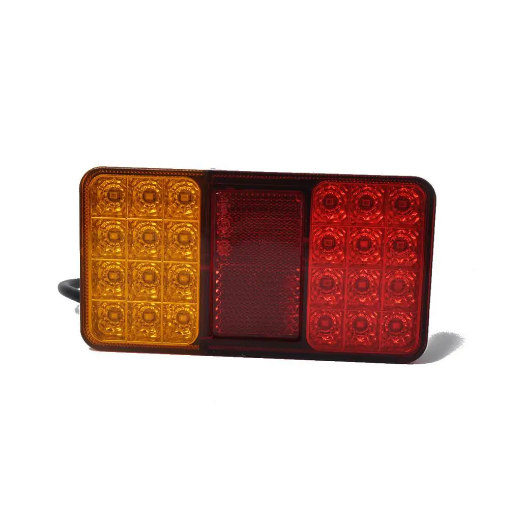 Universal 24 LED Tail Light Signal Indicator for Truck Trailer