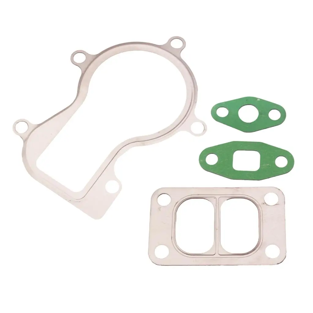 Stainless Steel Oil Feed Inlet Flange Gasket Adapter Kit for 