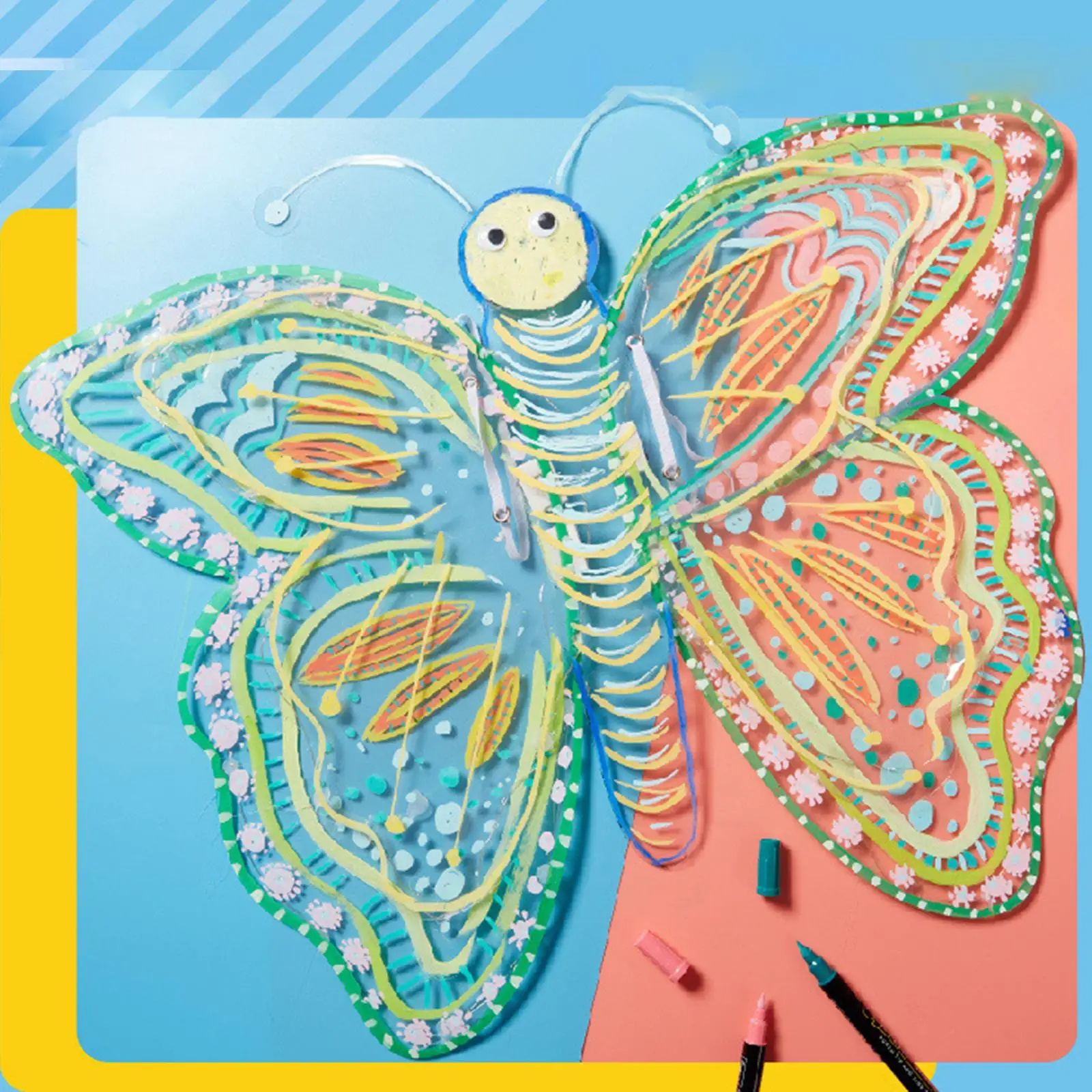 Butterfly Color Butterfly up Butterfly Girls` Fairy for Activity Home Toddler Girls Children