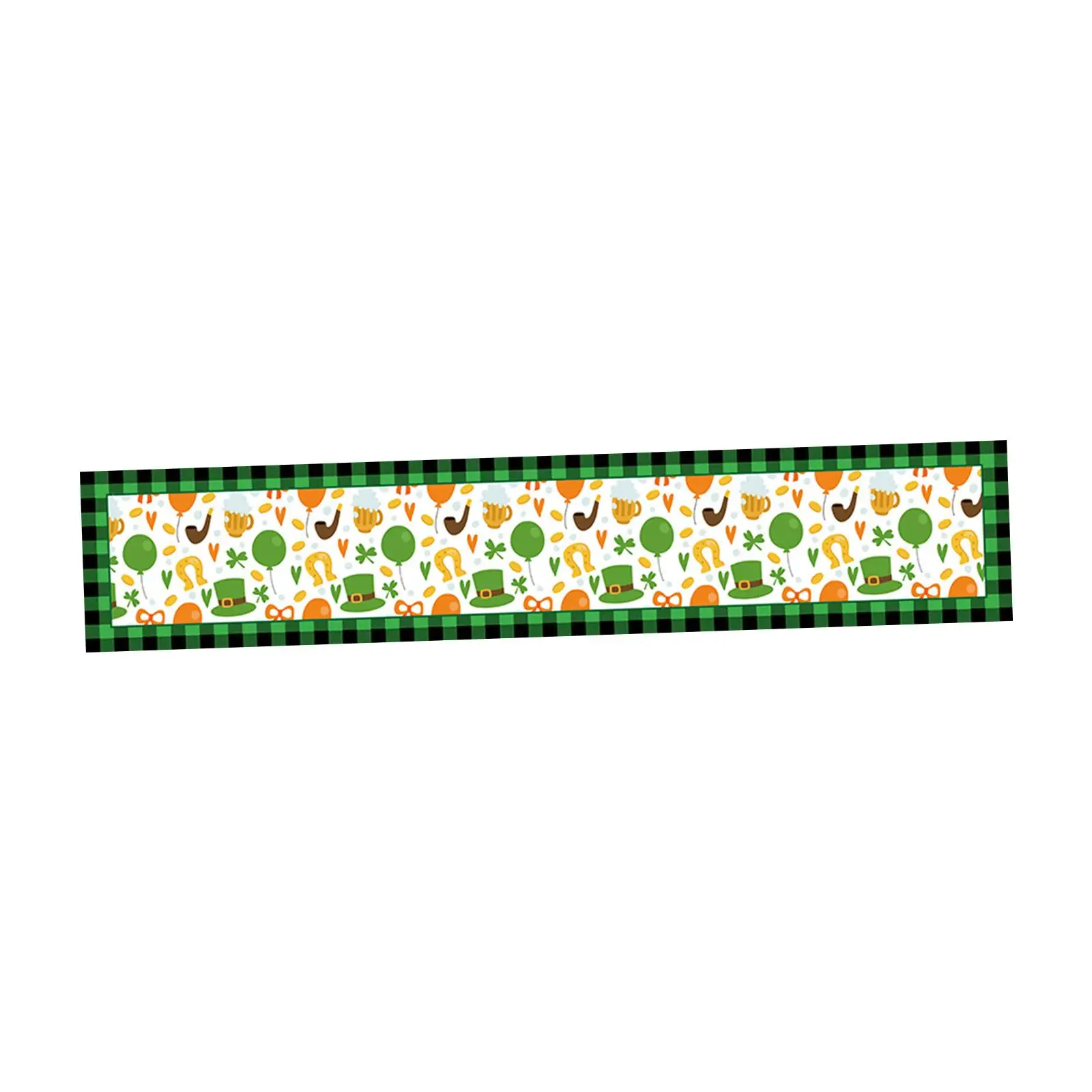 St.`s Day Table Linens, Spring Shamrocks Clovers, Table Runners, Tablecloths