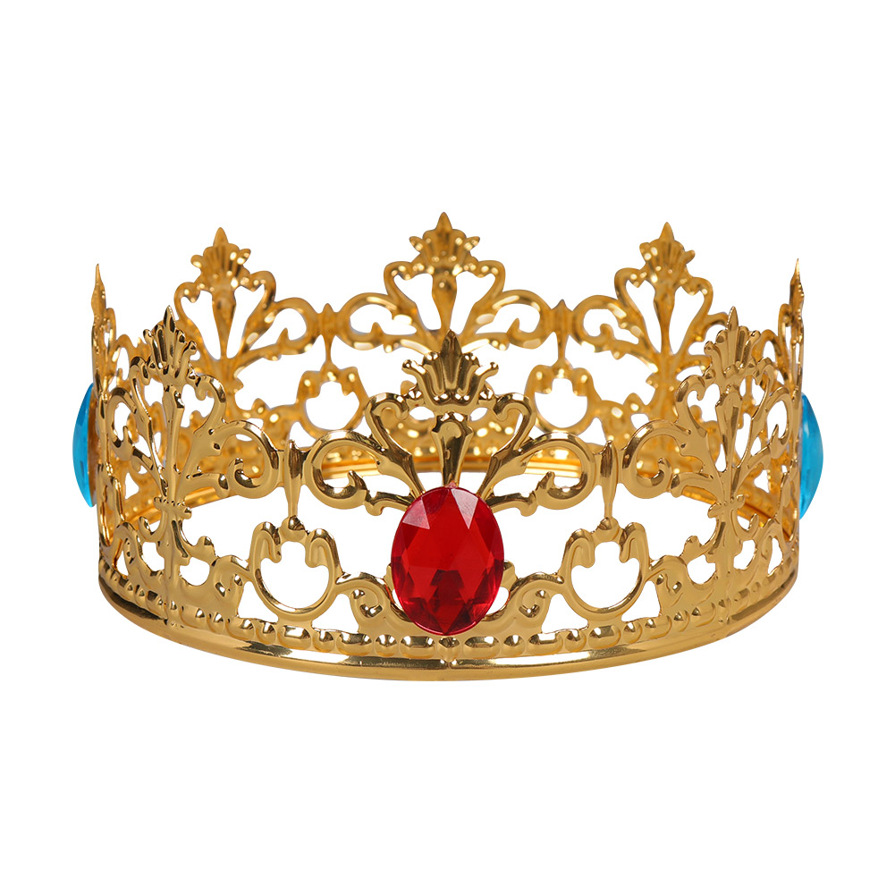 Pfirsich Cosplay Krone Stirnband Prinzessin Roleplay Kopfbedeckung Kostüm Zubehör Halloween Karneval Party Verkleidung Requisiten – Detail 1