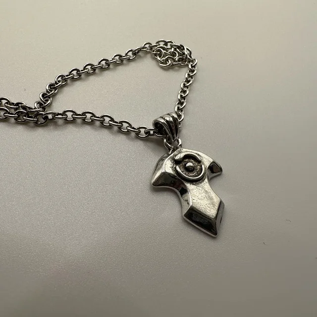 Vintage Final Fantasy 14 XIV Azem's Crystal Chain Necklace for Men