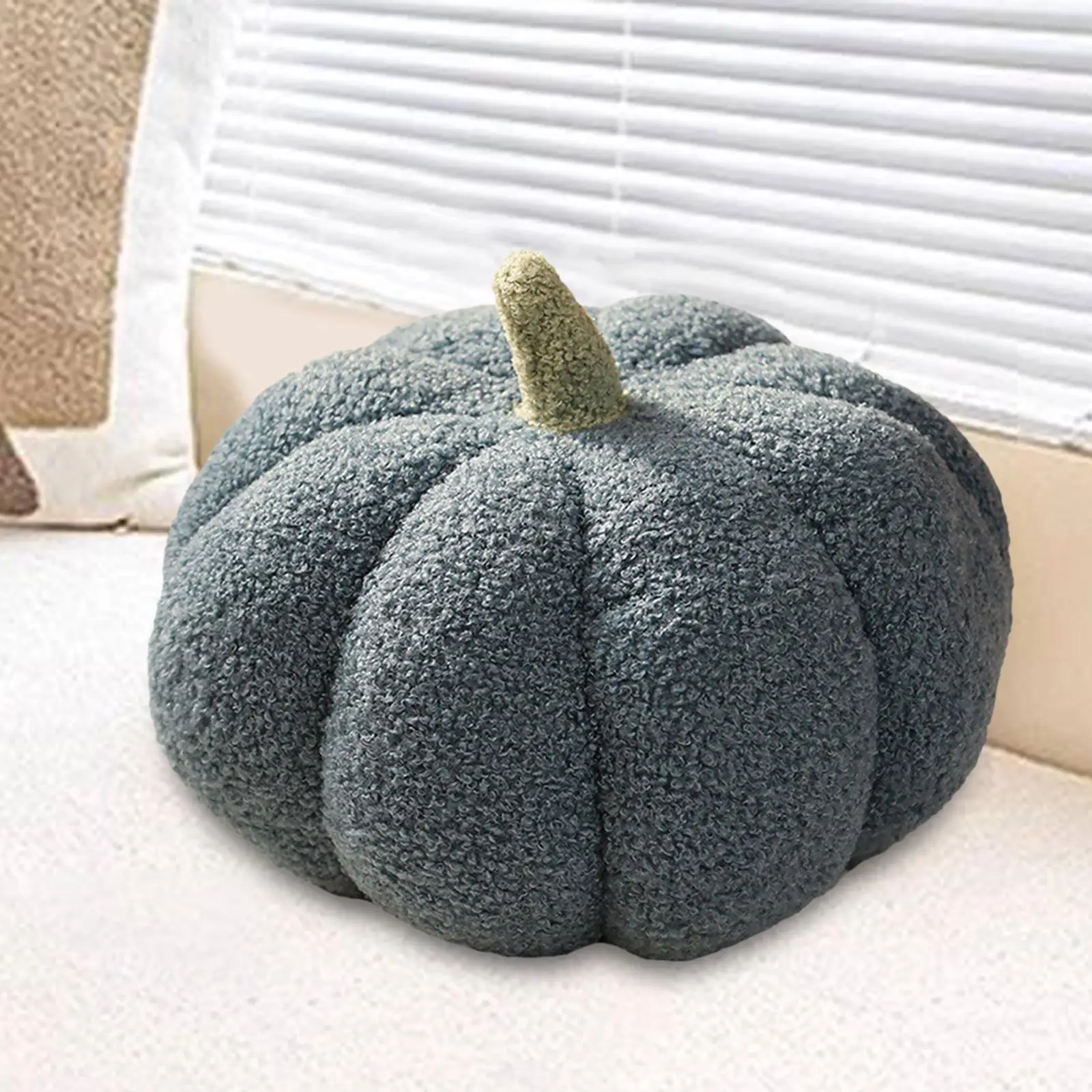 Halloween Pumpkin Pillows Soft Halloween Home Decoration Plush Decorative Sofa Cushion Cute 3D Shaped Cushion for Bed Car Couch