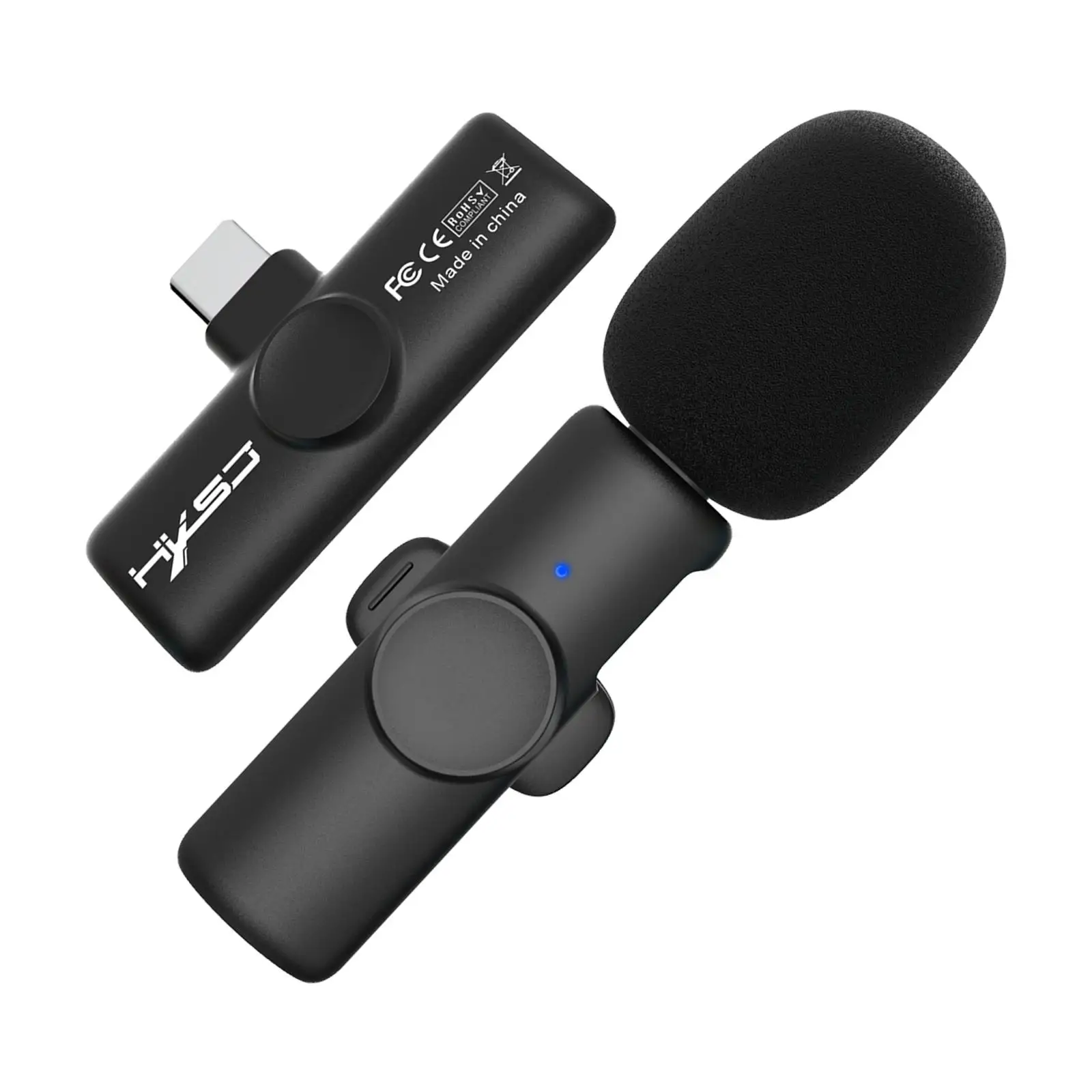 Wireless Lavalier Microphone  Usb-C Distance for Teaching Recording