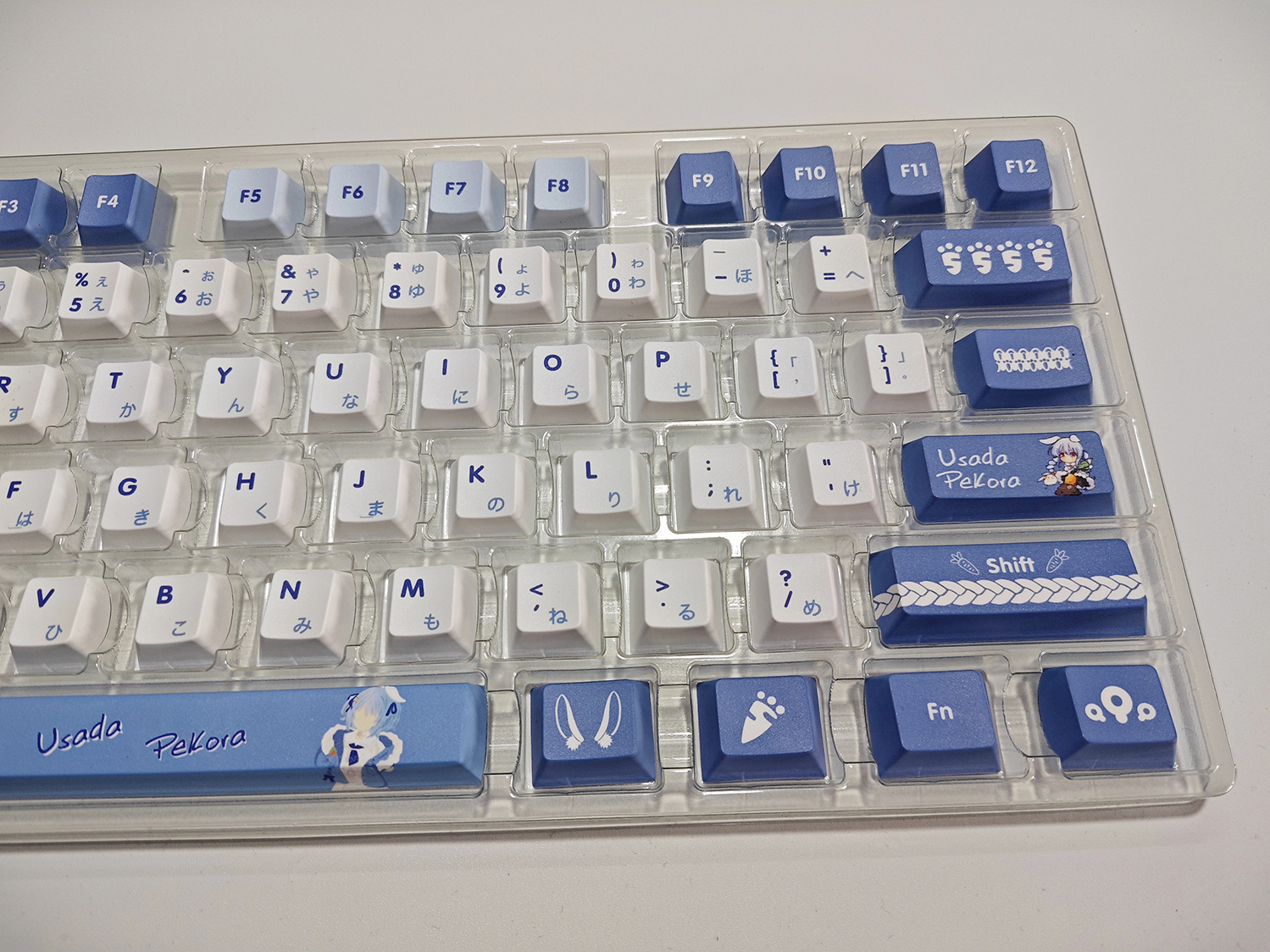 Perfil Cereja, Material PBT, 132 Teclas, Cap Teclado Mecânico