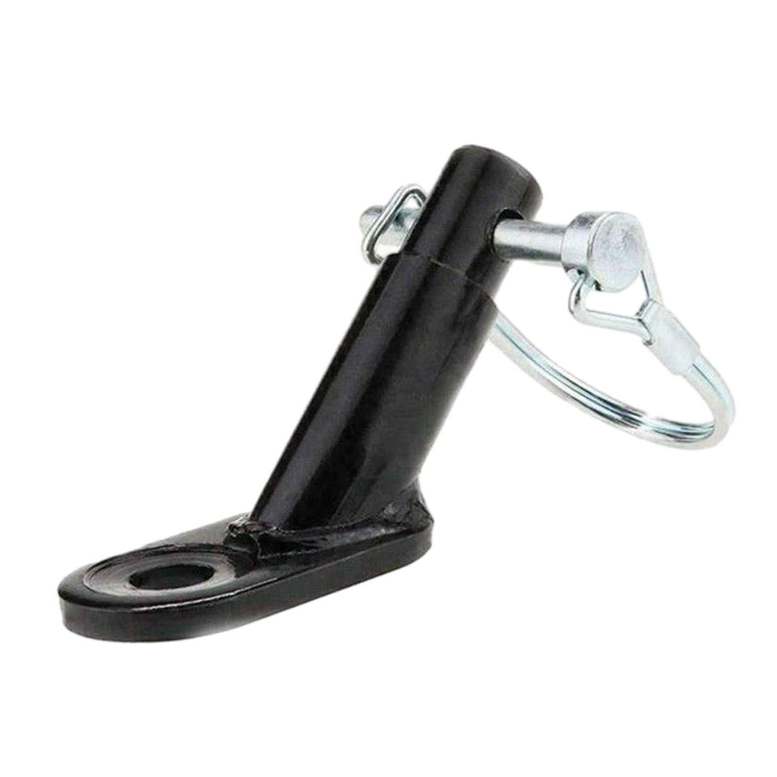 Bike Trailer Hitch Angled Elbow Steel Universal for Kids Trailer Cargo Trailers Cycling Equipment Bike Trailer Attachment