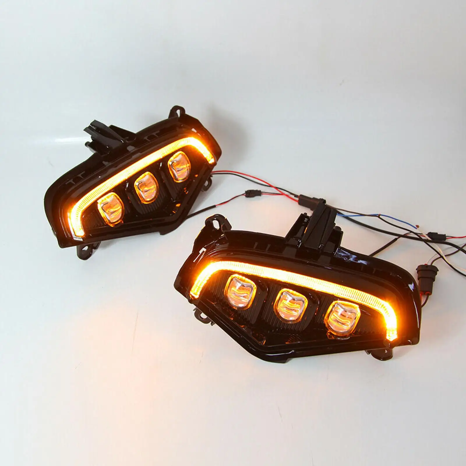 2x LED Daytime Running  Lamps Assembly Fit  ACC Replace Easy to Install