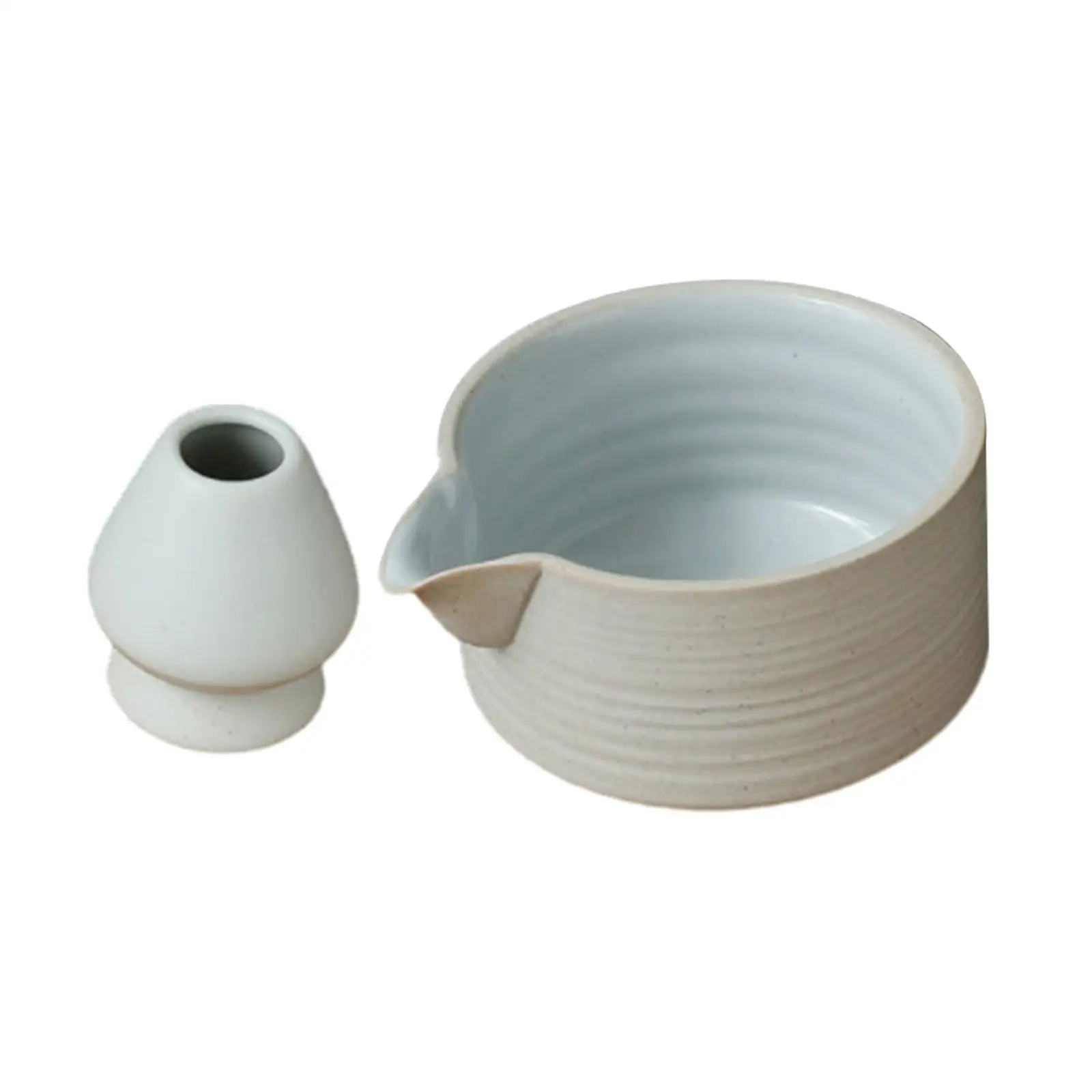 2x Japanese Ceramic Matcha Bowl Matcha Ceramic Bowl for Japanese Matcha Preparation Beverage Tea Lovers Holiday Gift