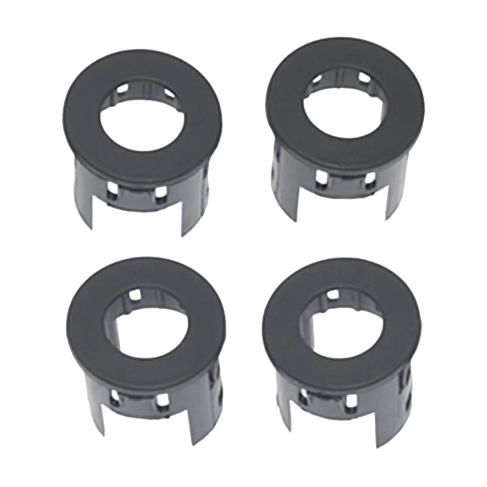 4Pcs Automotive Parking Assist Bezels, 5LS52Tzzaa Front Rear for RAM 1500 Accessory Easy Installation.