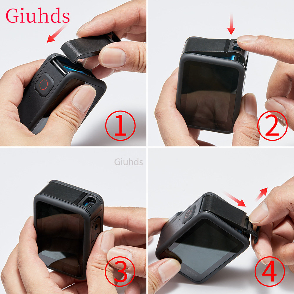 Lot De 3 Verres Trempés 9H+ Pour GoPro Max - Protection Écran Anti-Rayures