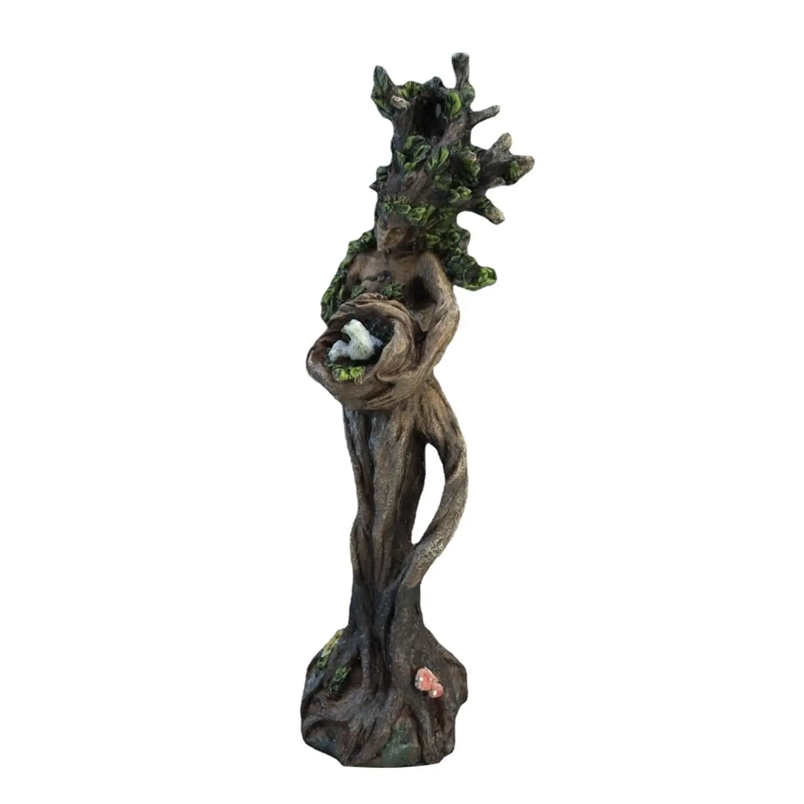 Forest Goddess Statue Forest Goddess Sculpture Figurine for Table Bookcase