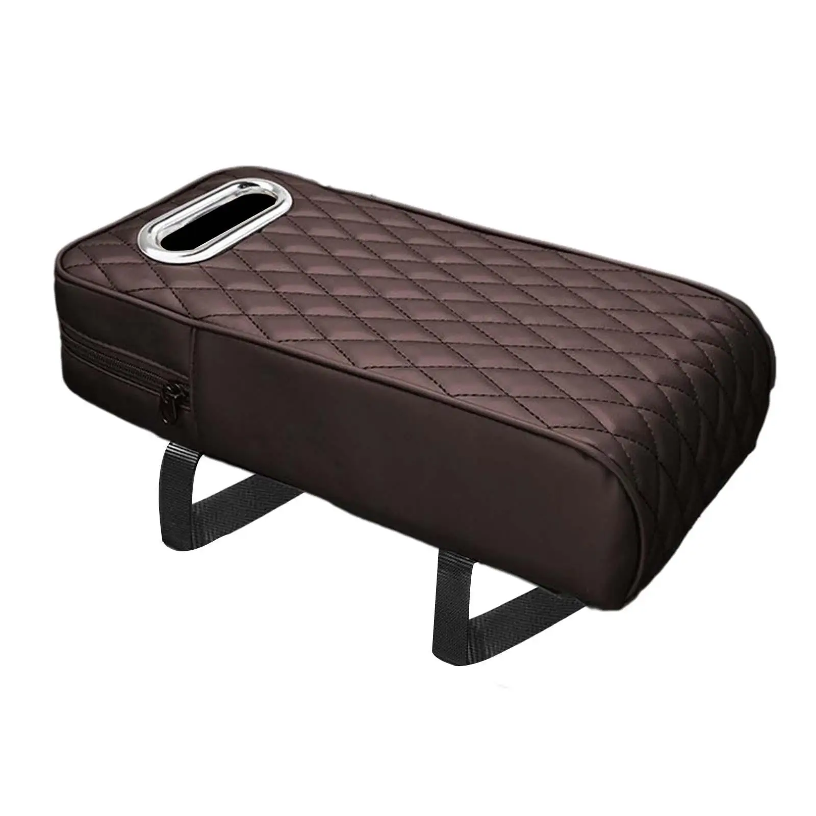 Armrest Box Mats Multifunctional with Storage Pocket Universal Arm Rest Pad