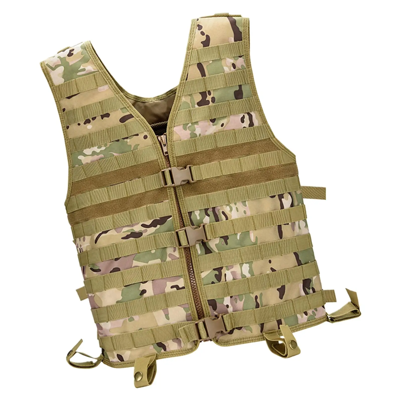 Outdoor Vest, Breathable Vest for Training Field Operations and Camping Hunting Fishing Hiking Equipment Shrink Belt