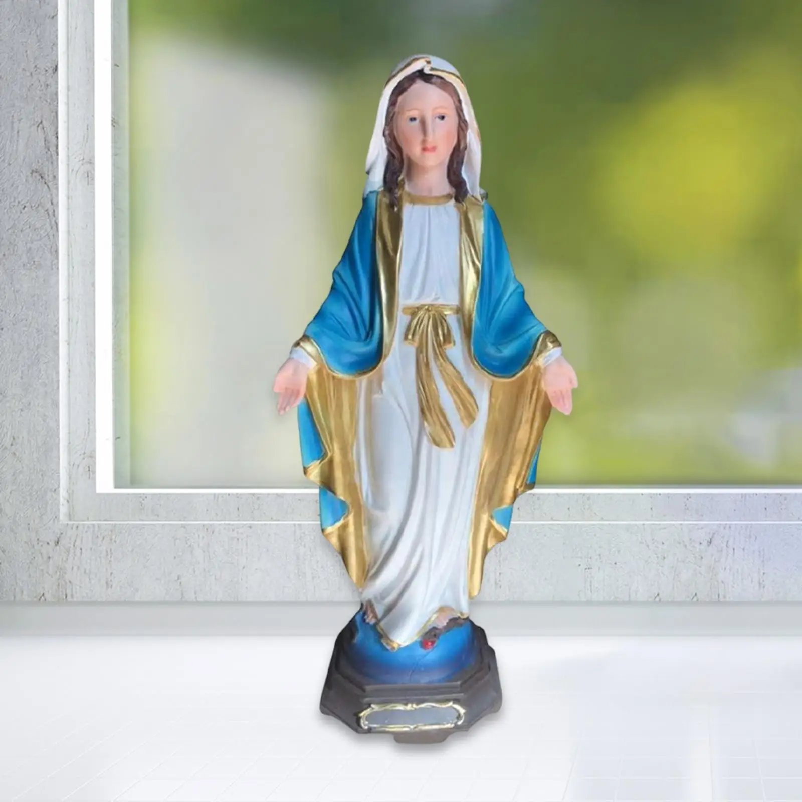 Virgin Mary Statue Home Decorations Office Standing Statue Crafts Stable