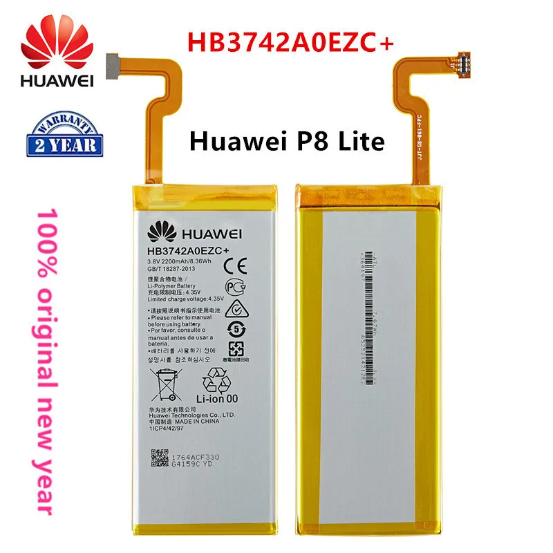 Latijns Vertellen Avonturier Battery Battery Huawei P8 Lite | Replacement Batteries | Parts Huawei P8  Lite - 100% - Aliexpress