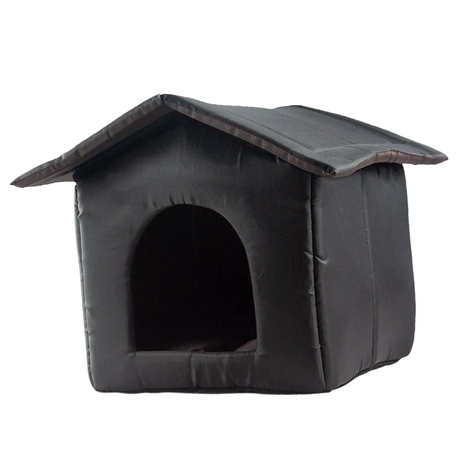 Oxford Cloth Stray Cats Shelter Waterproof Cave Kennel Small Dogs Bed Winter Puppy Kitten Tent Outdoor Feral Cats Warm House