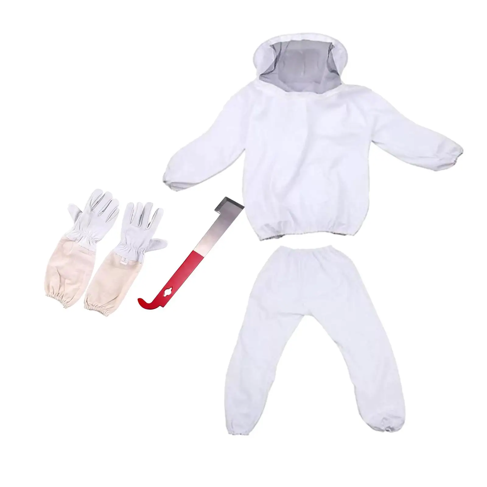 Beekeeping Suit Cotton Protective Equipment Anti Bee Suit Beekeeping Clothes for Male and Female