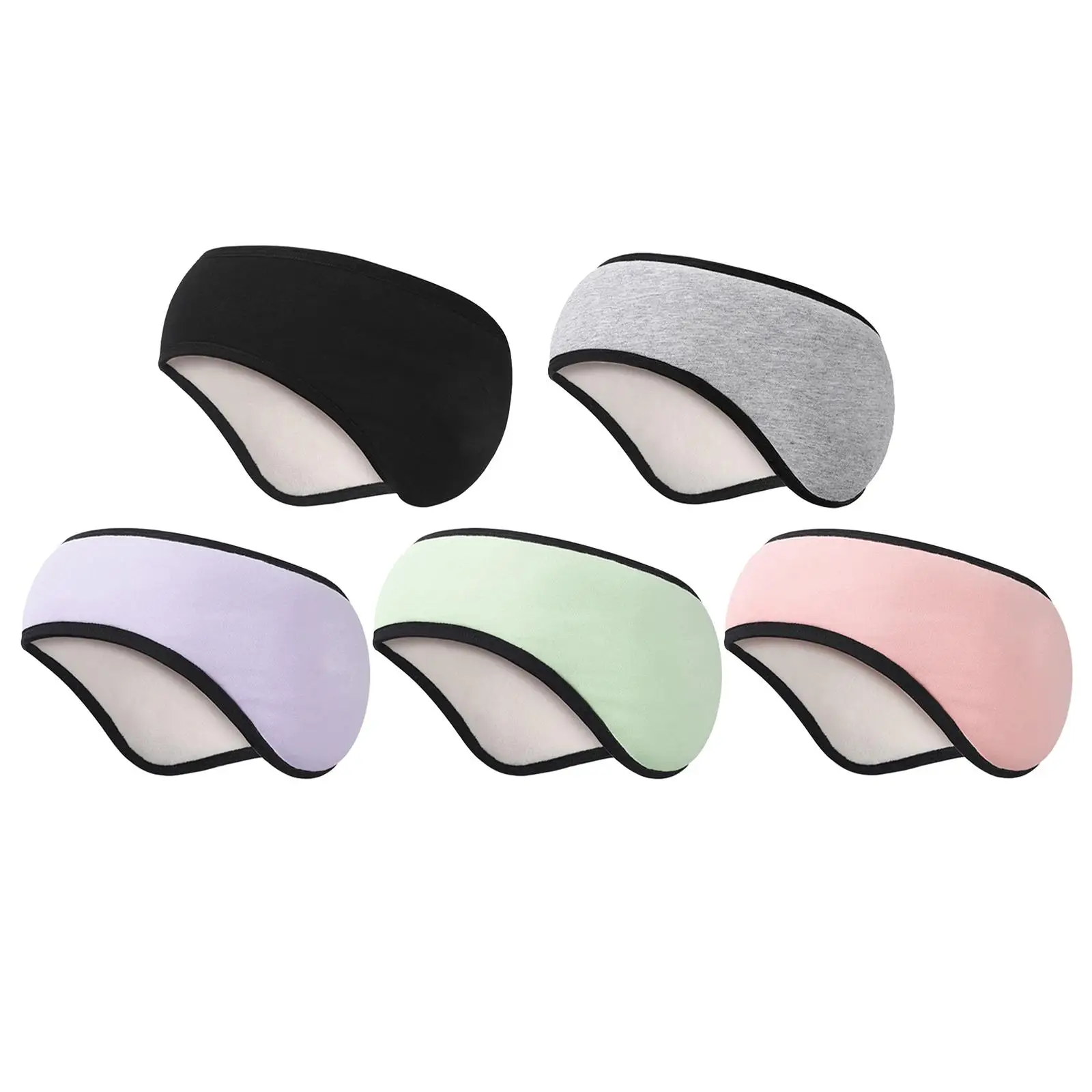 Winter Earmuffs for Women Windproof Comfortable Headscarf Hair Band Ear Warmers Headband Ear Muffs for Outdoors Cycling Riding