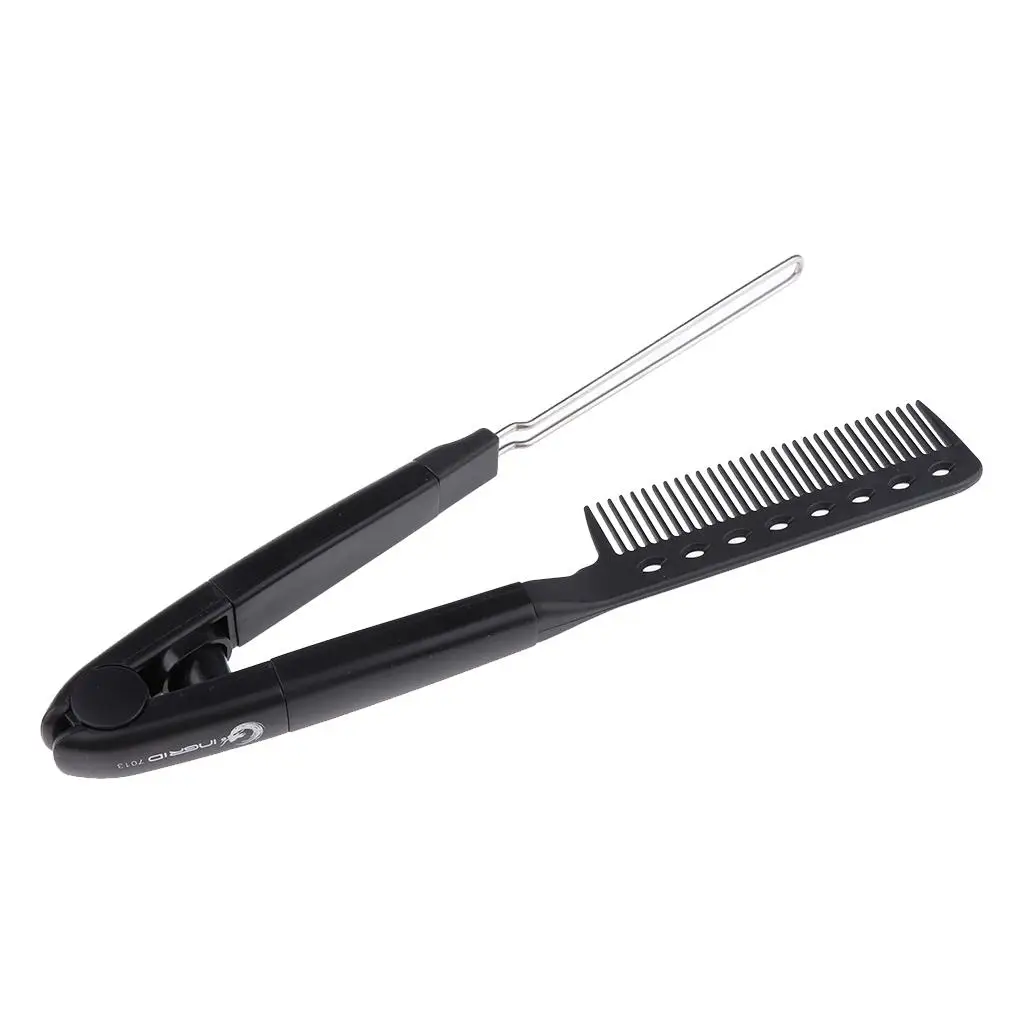 Comb Straightener Antistatic Foldable Pocket Hairdressing Brushes Highlighting Comb Sectioning Combs