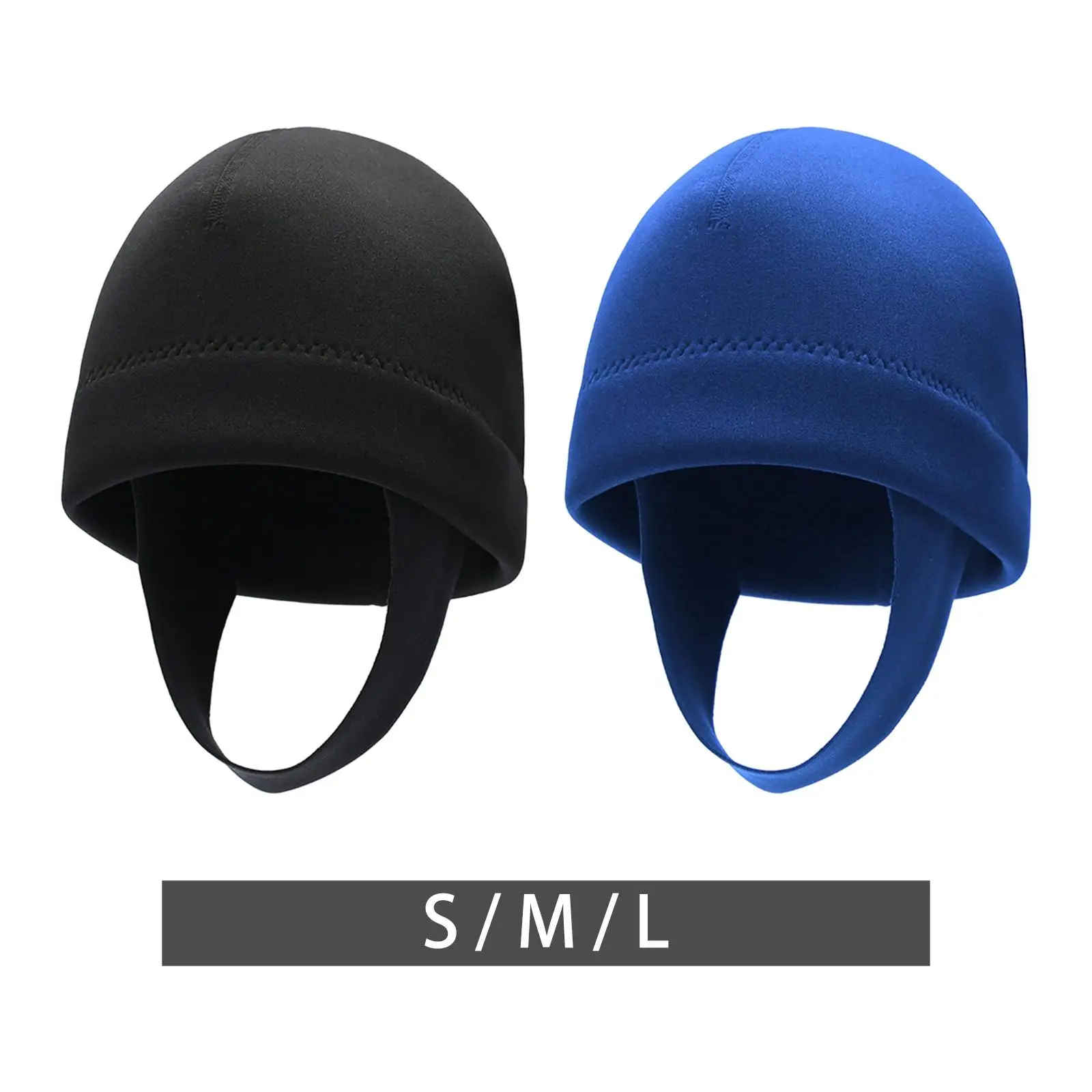 Scuba Diving Hood Ear Protector Headgear 2mm Neoprene Wetsuit Hood Swimming Cap for Men Women Water Sports Winter Snorkeling