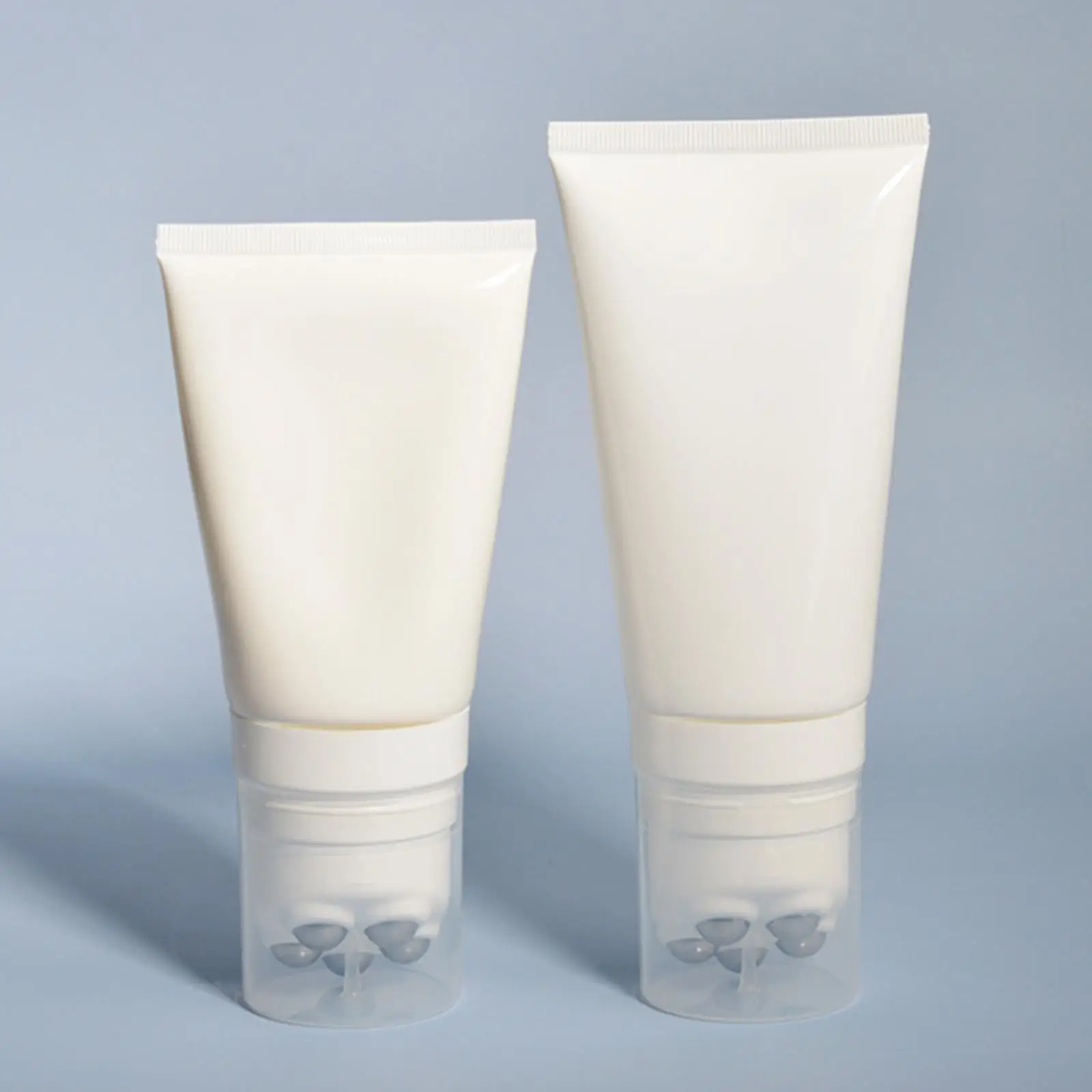Compact Empty Soft Silicon Squeeze Tube Bottle Containers for Cream Lotion