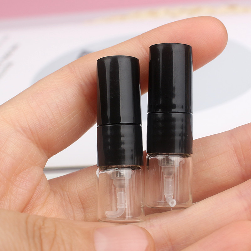 Best of 20 / 50 / 100pcs 1ML Portable Glass Perfume Spray Refillable Bottle Direct Pumping Sample Dispenser Fine Spray Press Empty Bottles Reviews & Tips