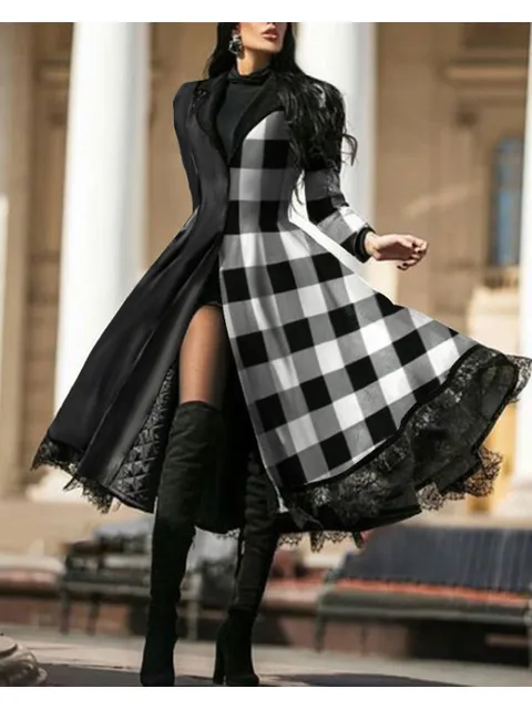 British Style Plaid Long Sleeved Suit Dress Jackets For Women For Women  Elegant And Comfortable For Fall And Winter Fashion Style 231006 From  Kong04, $43.25