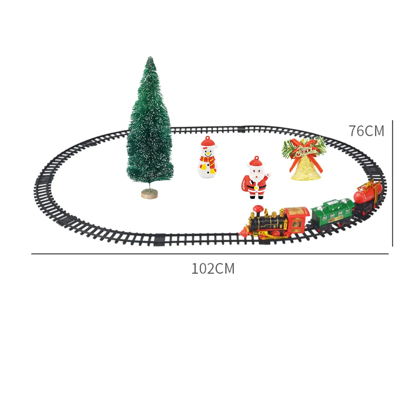 Train Set Train Toys Railroad Kits Educational Toy for Preschool Learning
