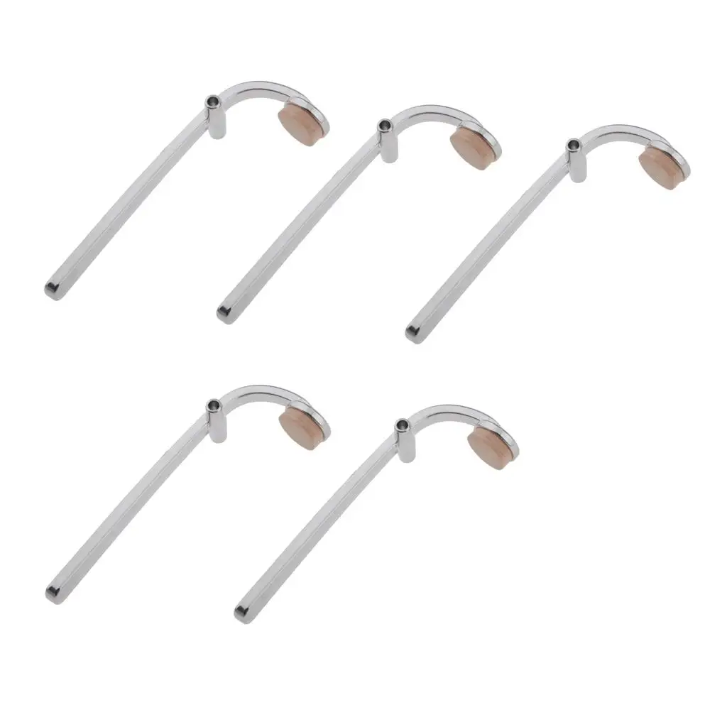 5 Packs Trombone  Spit Value W/ Cork Pad Repair Parts Accs