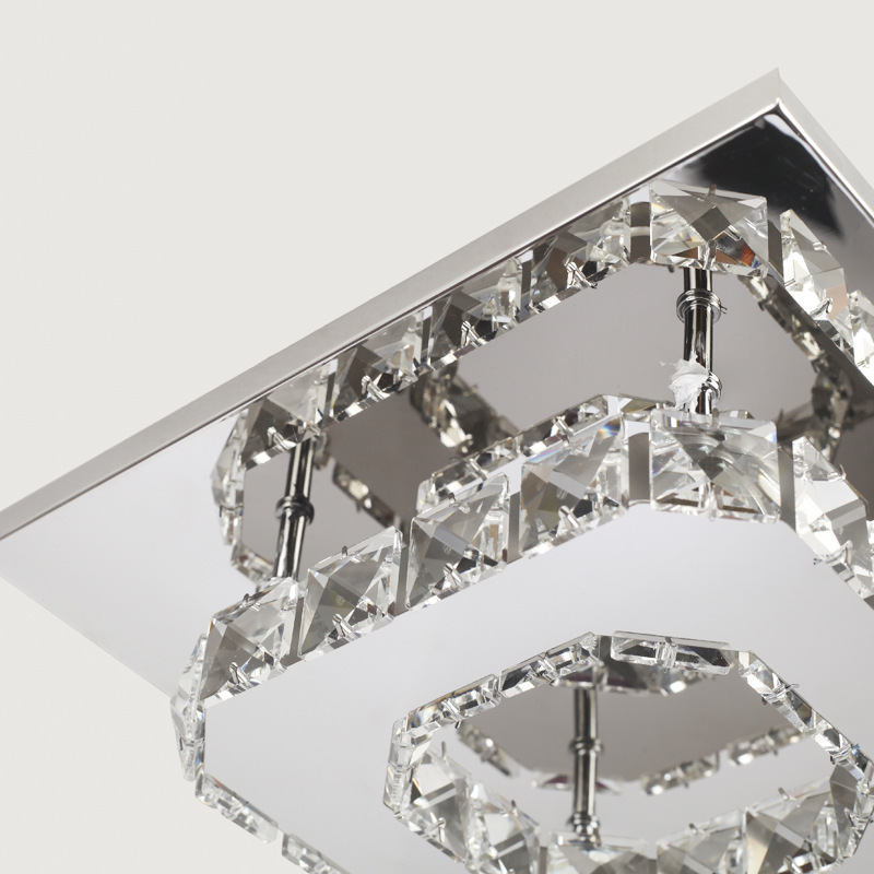 Modern Crystal LED Lustres, Iluminação Lustre, Lâmpadas