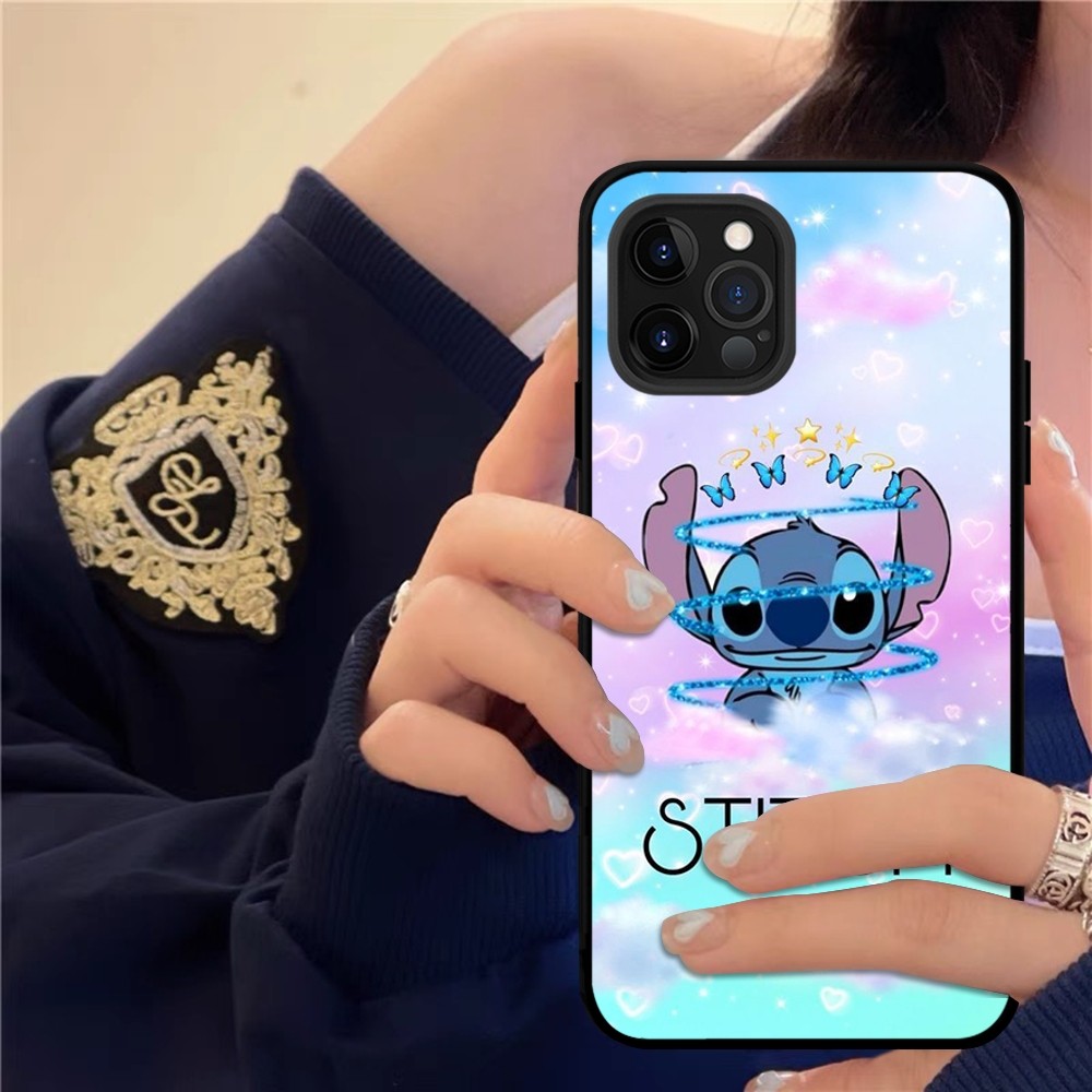 Милый детский силиконовый чехол S-Stitch для телефона, мягкий чехол для  Iphone 14 13 12 11 Pro Mini XS MAX 8 7 6 Plus X XS XR | AliExpress