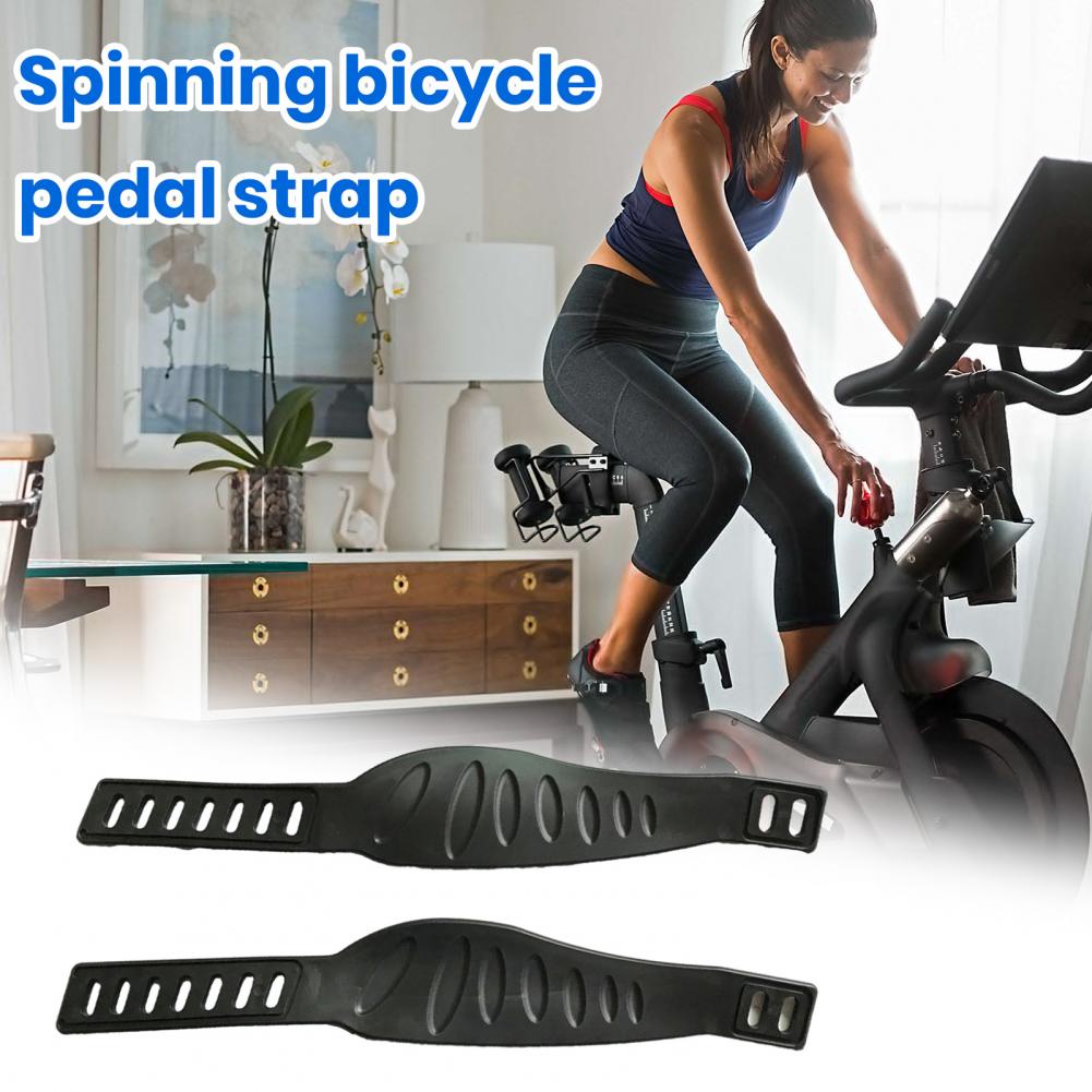 Title 5, 1 Pair Exercise Bike Belts Bicycle Pedal Straps...