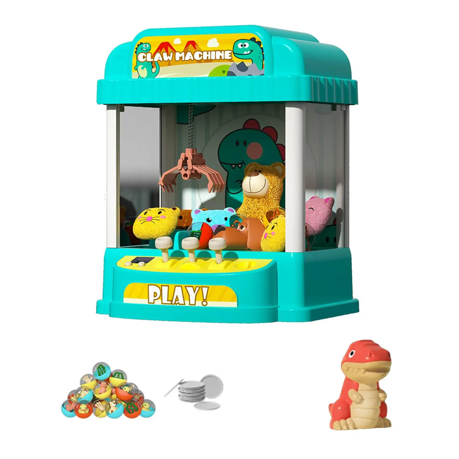 Small Claw Machine Electric Claw Machine for Toddlers Children Birthday Gifts