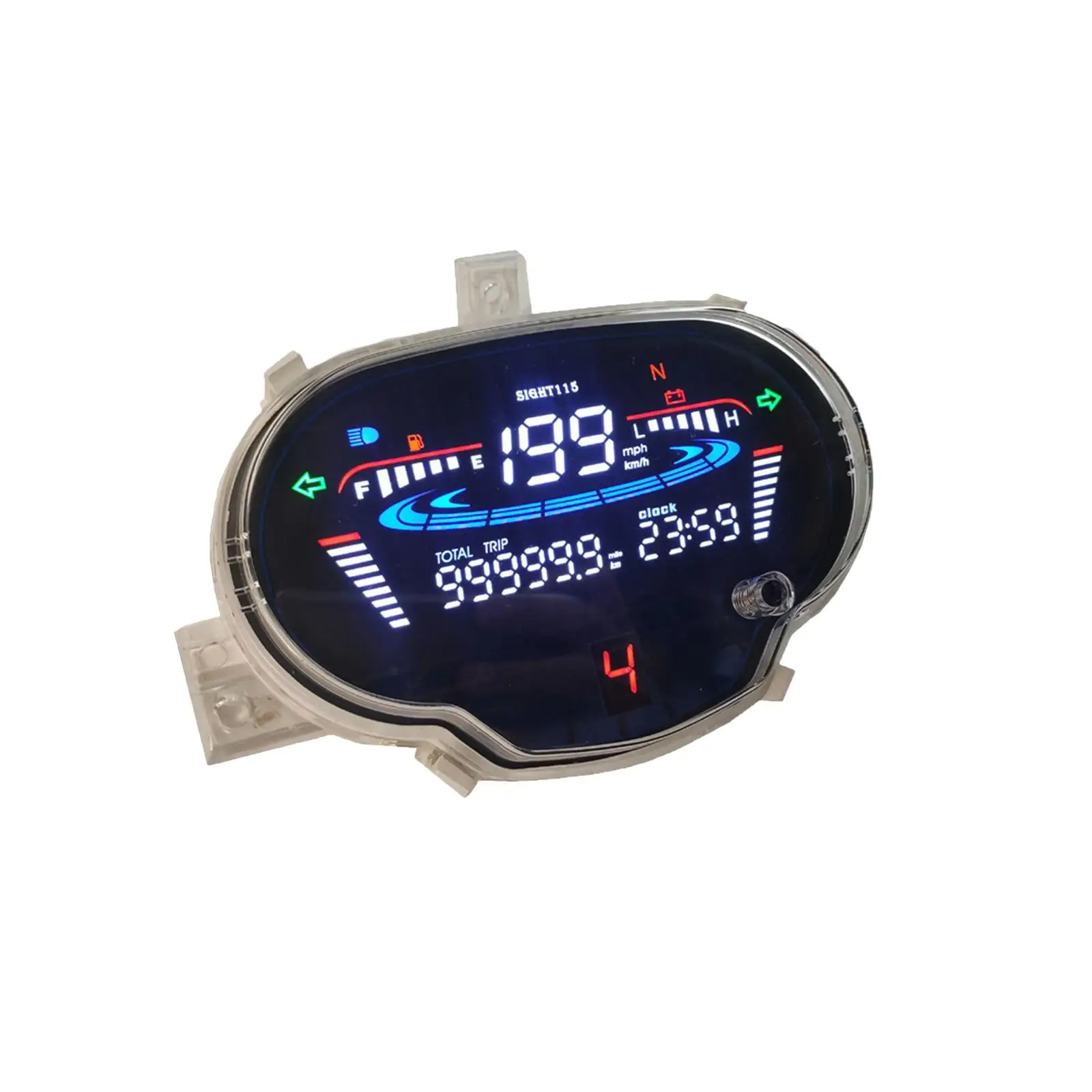 Motorbike LED Digital Speedometer Modification for Yamaha Sight 115 Accessories