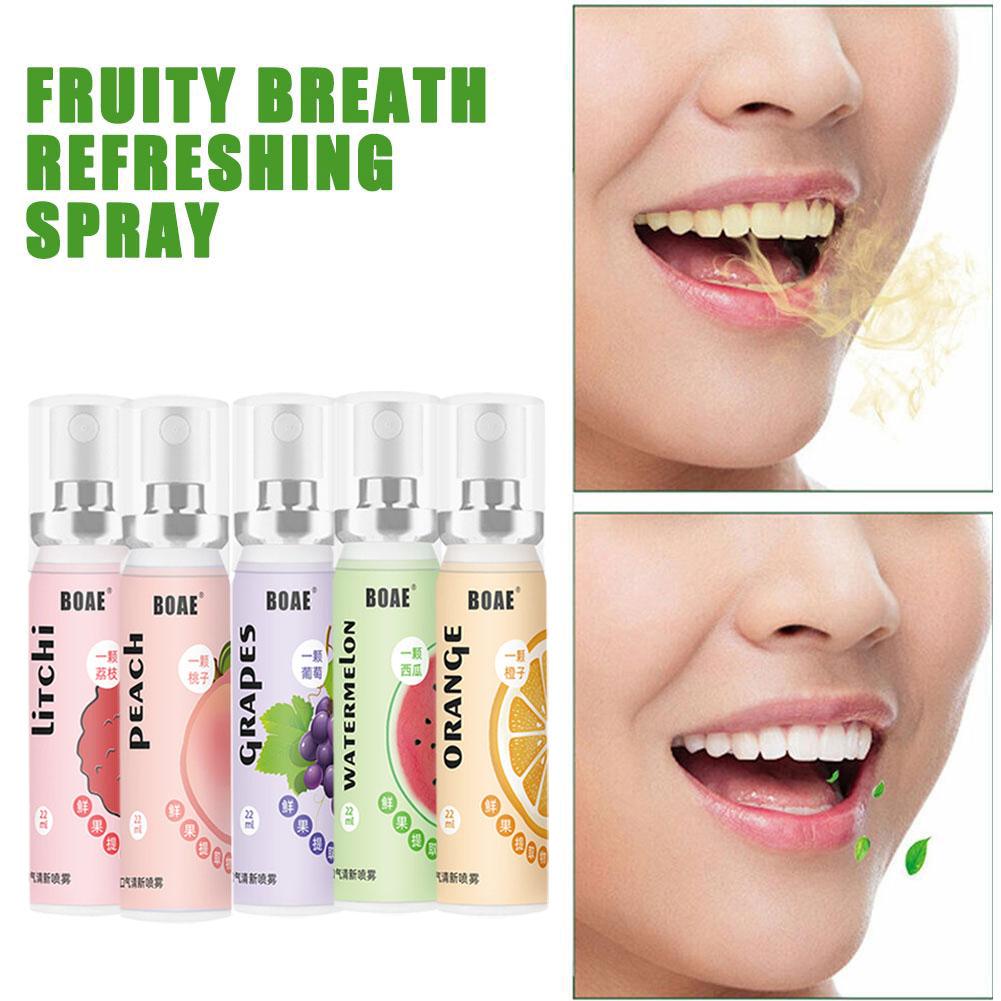 Best of 20ml Oral Fresh Spray Peach Flavor Fragrance Mouth SprayPersistent Fresh Breath Portable Mouth Freshener Spray Oral Care Reviews & Tips - Image 4