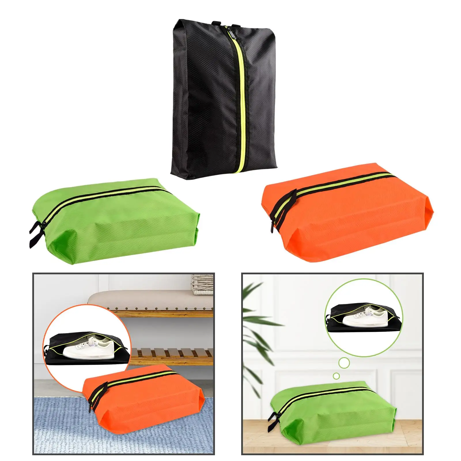 Multifunction Travel Shoes Storage Bag Luggage Space Saving Shoe Organizer for Sports Home