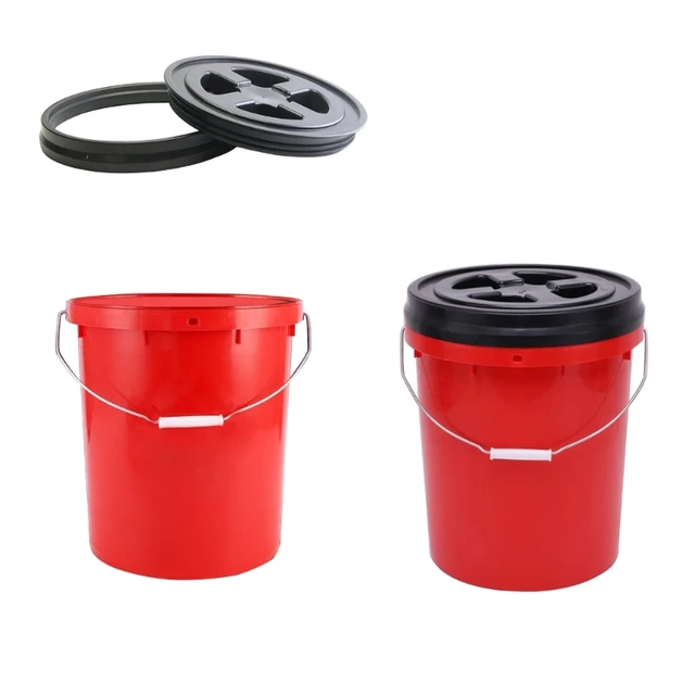 Car Wash Bucket Seat-Mounted Car Cleaning Bucket with/without Lid for Car  Wash Dropship - AliExpress