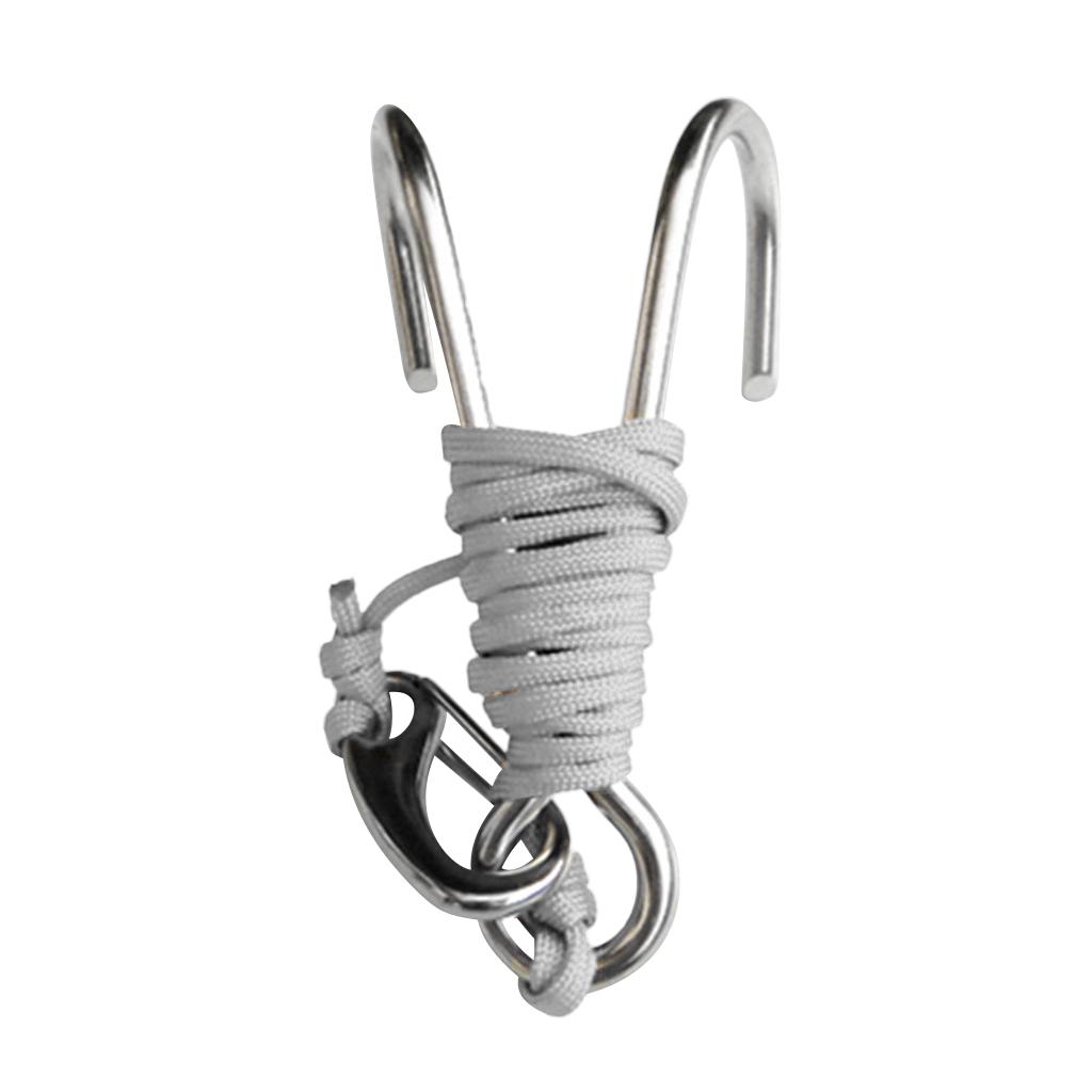 Current Scuba Diving Dual 316 Stainless Steel Drift Hook & 47