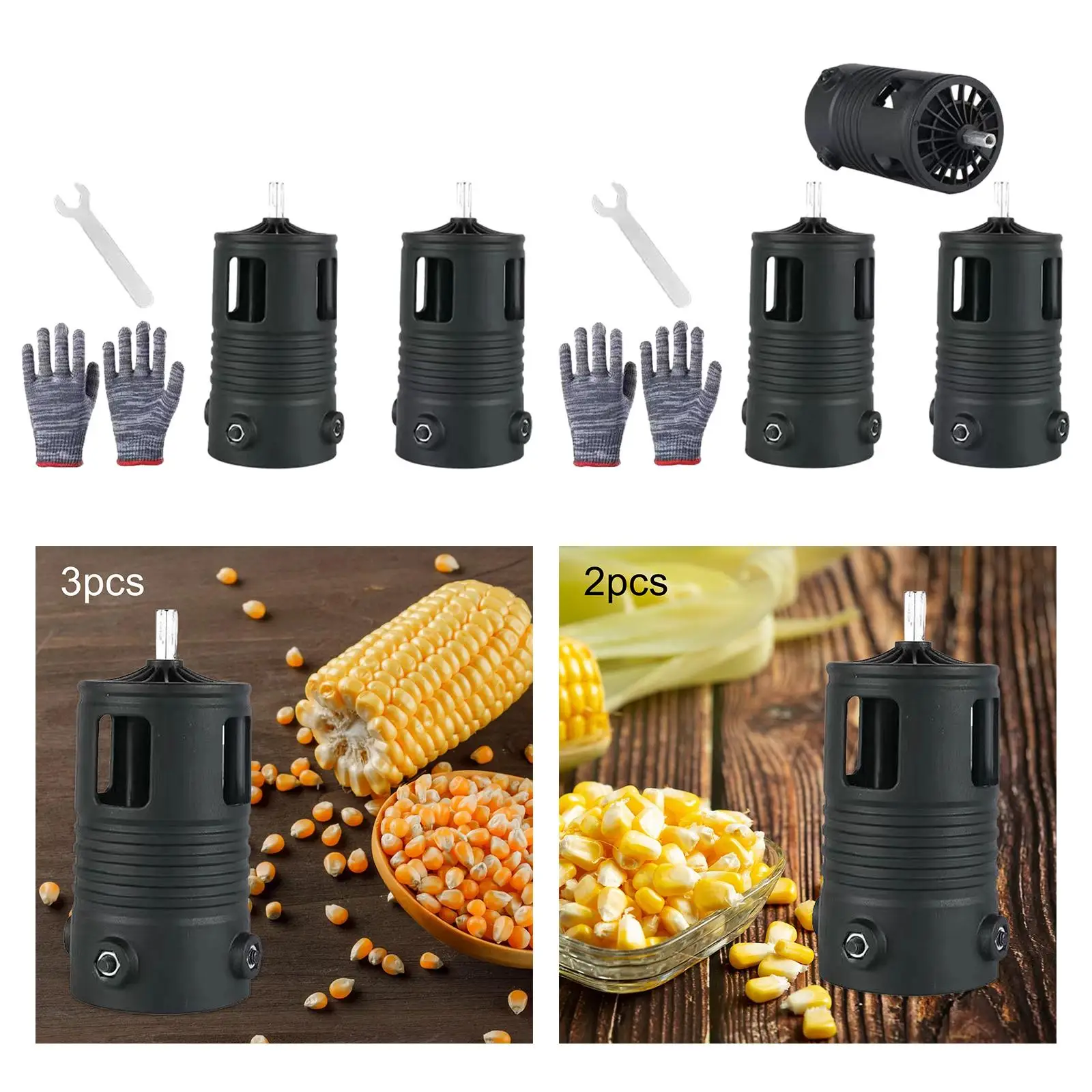 Electric Corn Stripper Corn Remover COB Remover Corn Cobber Tools Professional Corn Sheller Machine for Farm Home