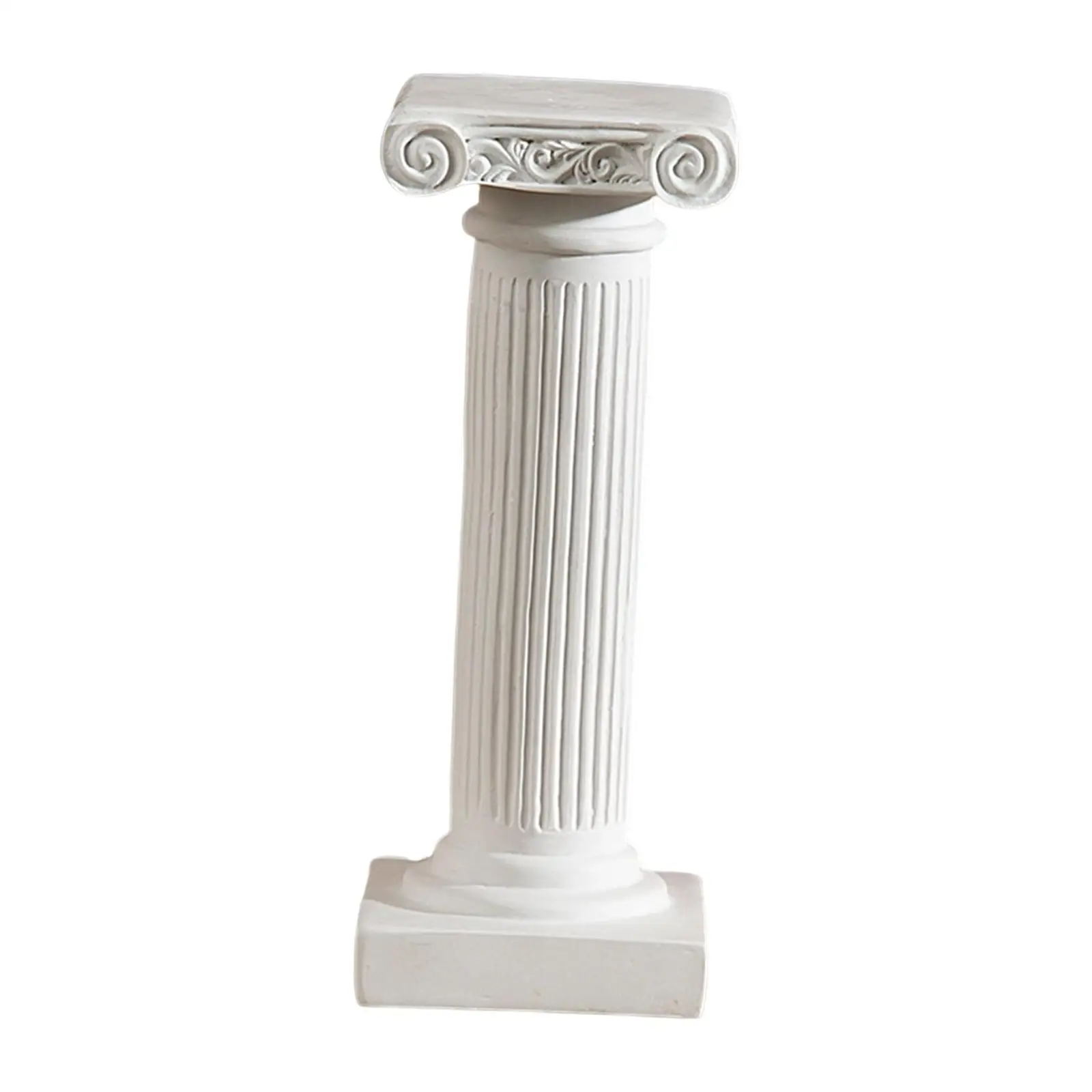 Greek Columns Resin Alabaster Sculpture for Yard Art Indoor