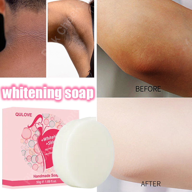 Best of Body Whitening Soap Deep Skin Bleaching Brighten Body Scrub Knees Intimate Parts Armpits White Nourishing Care Soap Reviews & Tips