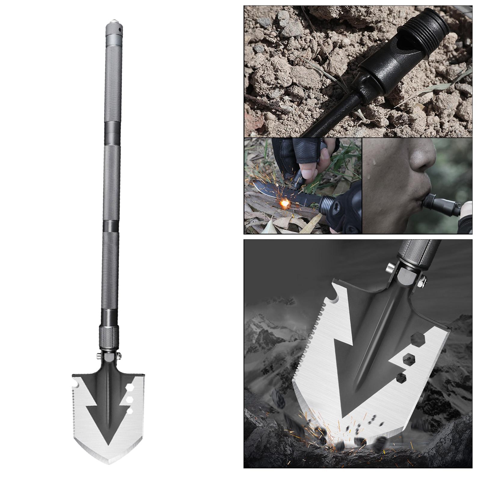 Multifunctional Shovel Outdoor Tactical Tools Spade Awl Screwdriver