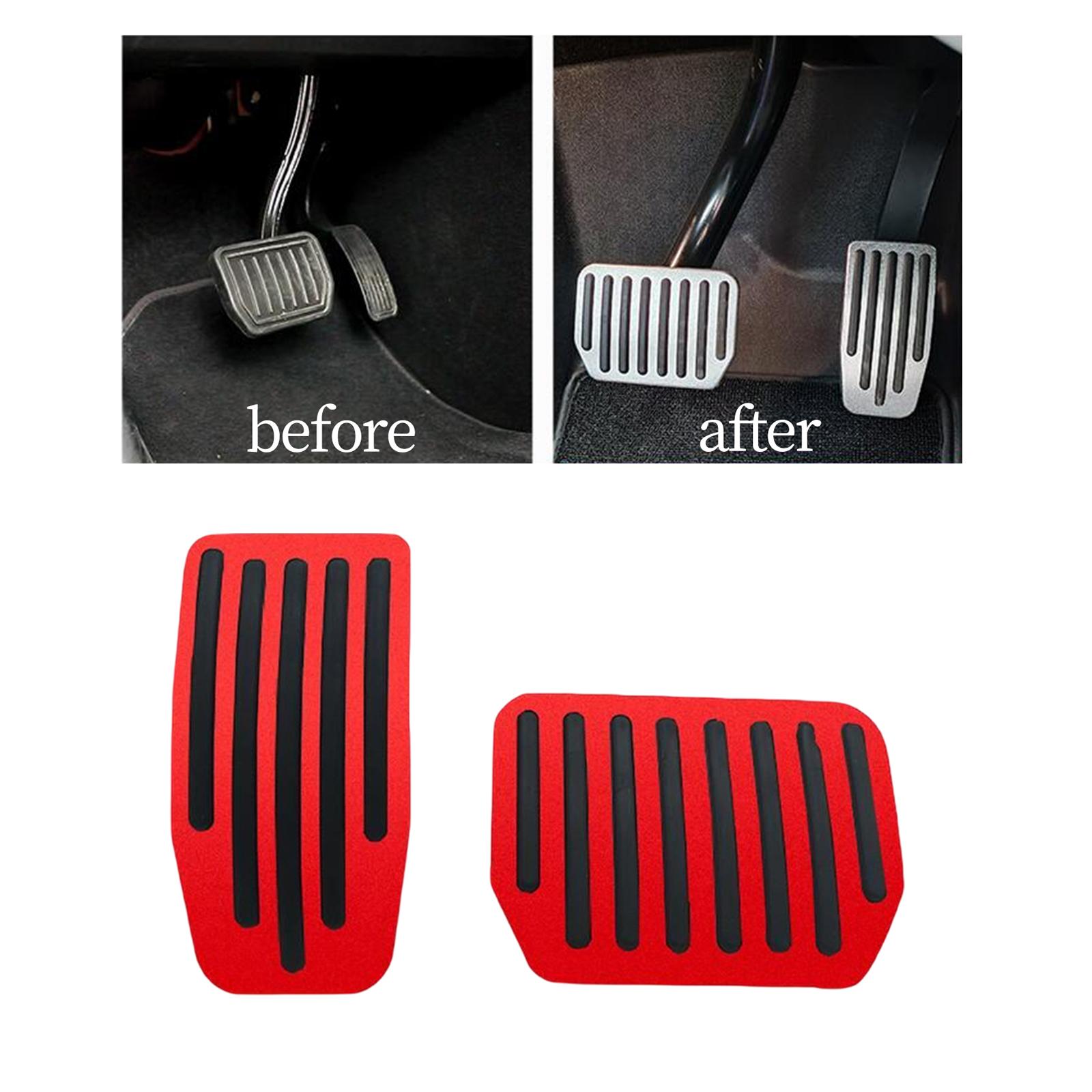 Car Foot Pedal Pads Brake Rest Gas Pedal Brake Pedal for Y