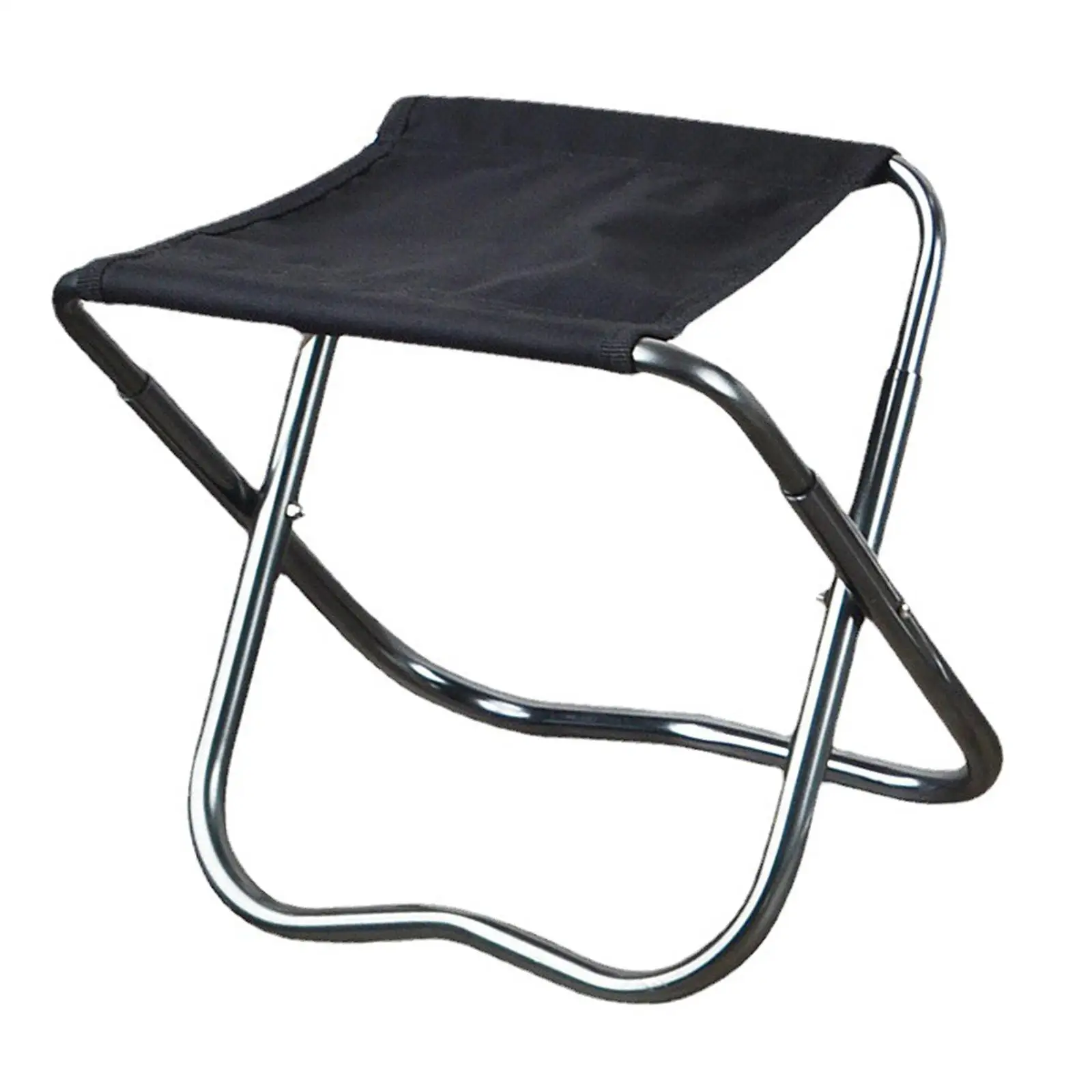 Camping Chair Outdoor Foldable Durable Easy to Carry Portable Folding Stool Fishing Seat for BBQ Barbecue Picnic Lawn Fishing