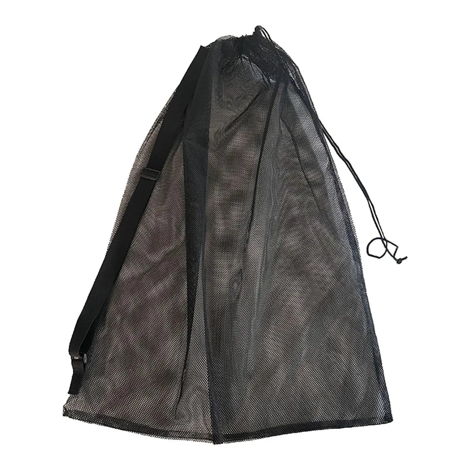 Large Ball Net Bag Drawstring Large Capacity Volleyball Sport Mesh Ball Bag