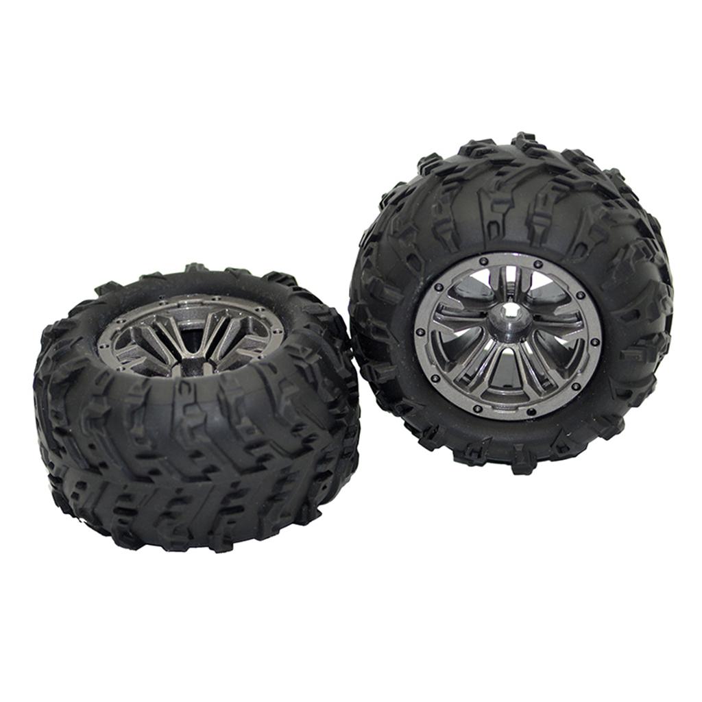 Set/2pcs Wheel Tires for 1:20 9145 Four-wheel  Truck Part